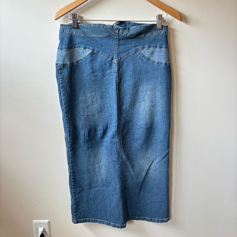 Vese Y2K Denim Maxi Skirt - Picture 6 of 8